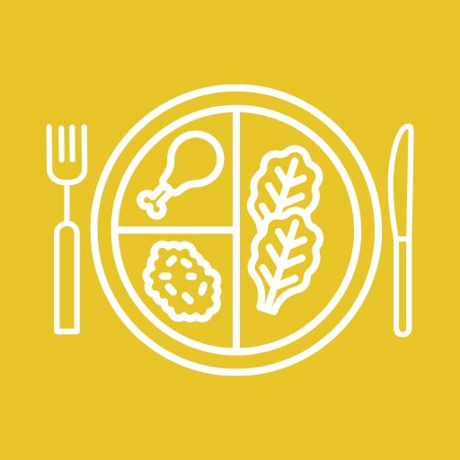 healthy living habits icon
